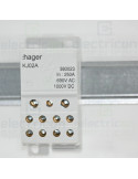 Bloc de distribuție - Distribuitor - 1P 250A 12 conexiuni 95mm² - Hager KJ02A