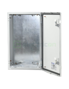 Dulap metalic cu contrapanou și ușă, IP66, 500x300x210 mm, Schrack, WSA5030210 - Electricon.ro