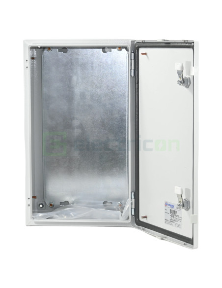 Dulap metalic cu contrapanou și ușă, IP66, 500x300x210 mm, Schrack, WSA5030210 - Electricon.ro