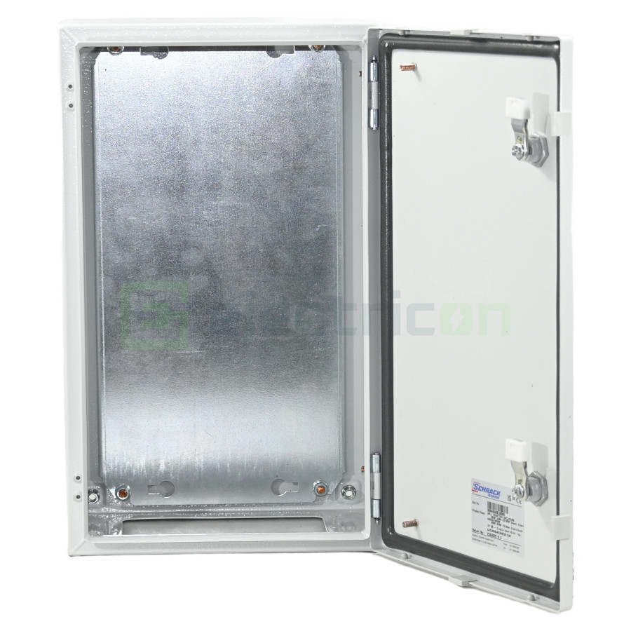 Dulap metalic cu contrapanou și ușă, IP66, 500x300x210 mm, Schrack, WSA5030210 - Electricon.ro