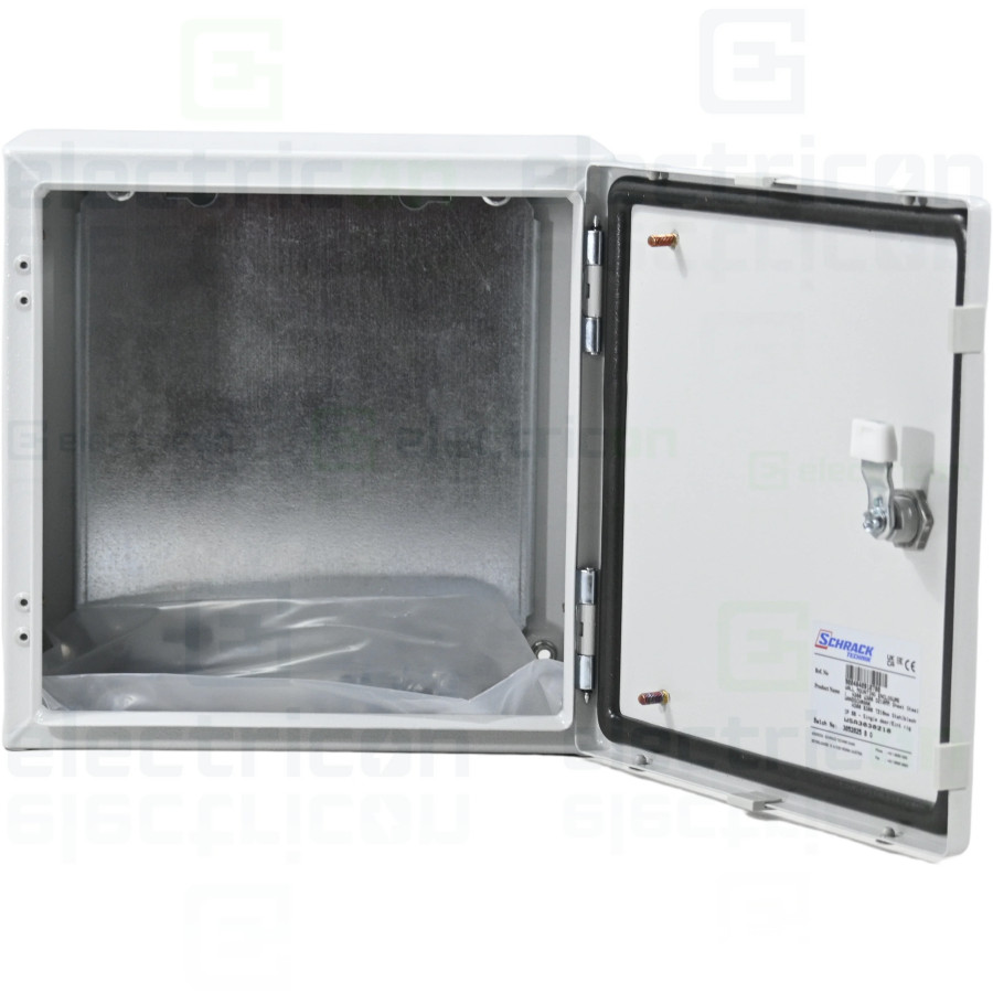 Dulap metalic cu contrapanou și ușă, IP66, 300x300x210 mm, Schrack, WSA3030210 - Electricon.ro