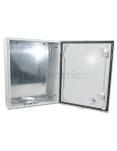 Dulap metalic cu contrapanou și ușă, IP66, 500x400x150 mm, Schrack, WSA5040150 - Electricon.ro
