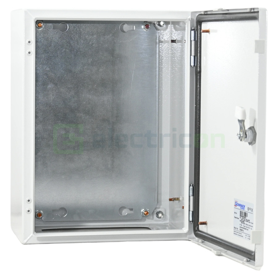 Dulap metalic cu contrapanou și ușă, IP66, 400x300x210 mm, Schrack, WSA4030210 - Electricon.ro