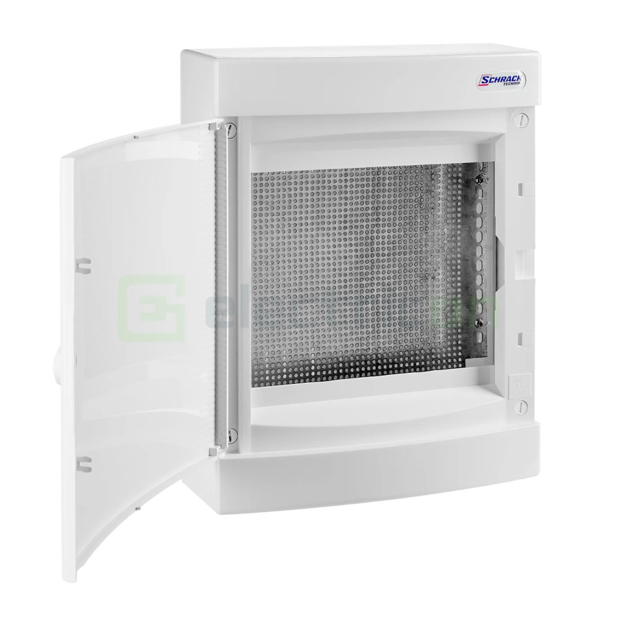 Cofret multimedia, aparent, 24 module, IP40, Schrack BK08