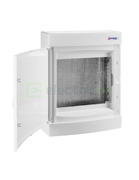 Cofret multimedia, aparent, 24 module, IP40, Schrack BK08