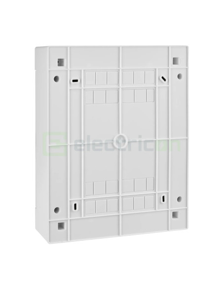 Cofret multimedia, aparent, 24 module, IP40, Schrack BK08