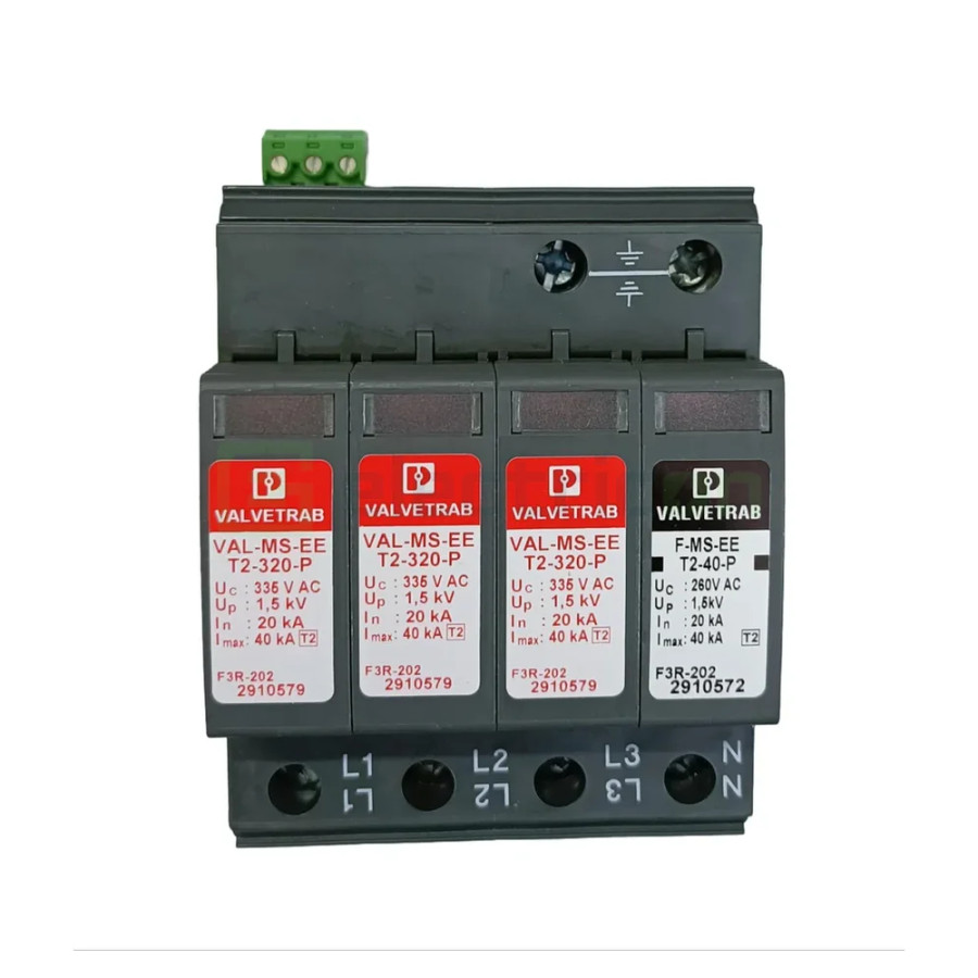 Descarcator supratensiune 3P T2 ETI 2910574 - Electricon.ro