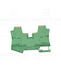 Clema șir 2 conexiuni max. 6 mm² verde PTV 6 GREEN - Phoenix Contact 1291930