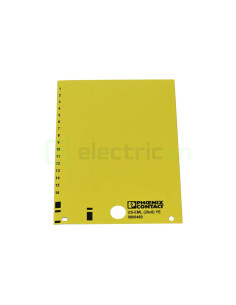 Etichete Carton Galben cu adeziv, UniSheet Thermomark Card, Phoenix Contact, 0800460 - Electricon.ro
