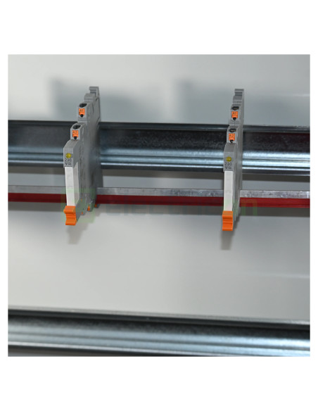 Punte de conectare continua, pentru module releu PLC, 32A, 500mm, roșu, FBST 500-PLC RD, Phoenix Contact, 2966786
