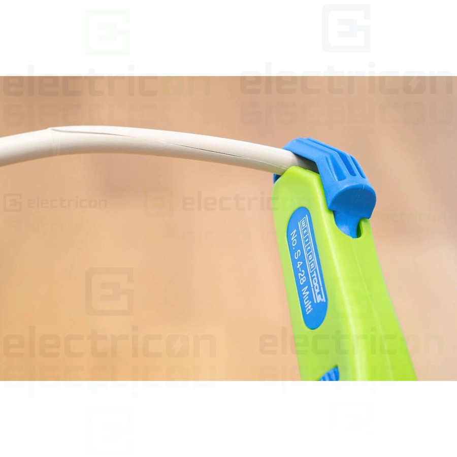 Cutit de dezizolat S 4- 28, Ø 4 - 28mm, Verde, Weicon