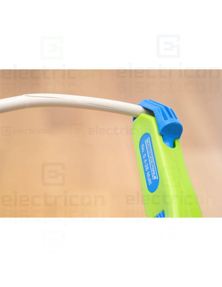 Cutit de dezizolat S 4- 28, Ø 4 - 28mm, Verde, Weicon