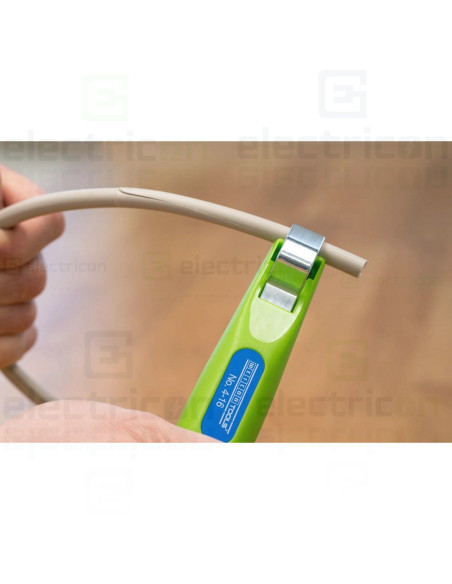 Cutit de dezizolat cabluri, nr 4 - 16, Ø 4 - 16mm, Verde