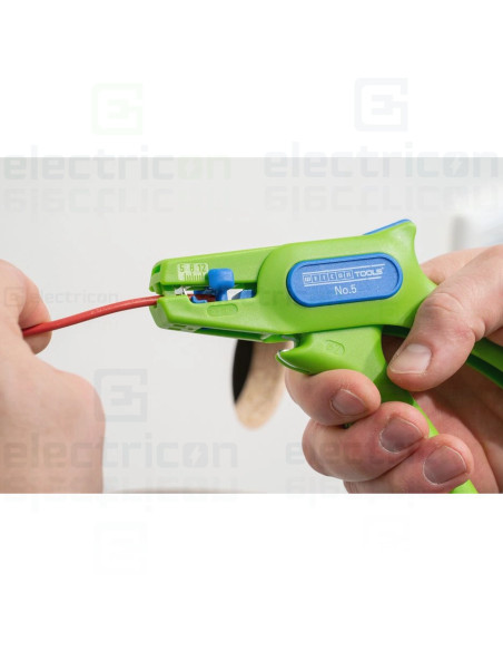 Cleste de dezizolat, nr. 5, 0.2 - 6 mm², Verde, Weicon
