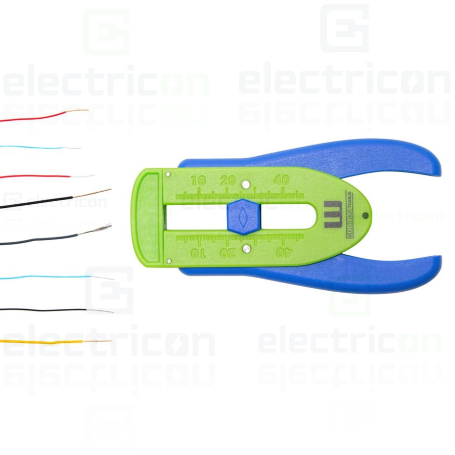 Dezizolatori de precizie S Green Line, pentru cabluri si conductori subtiri, 0.12 - 0.8 mm², Verde