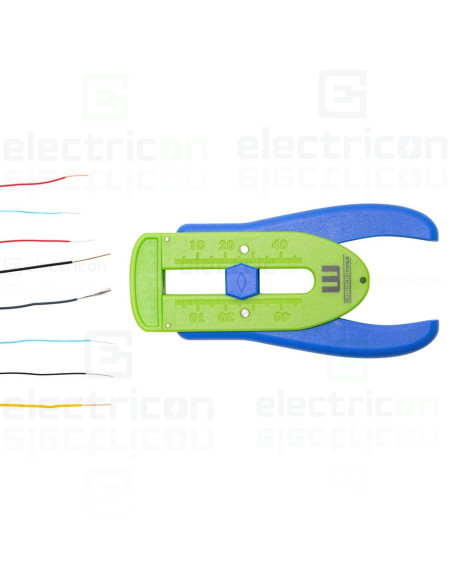 Dezizolatori de precizie S Green Line, pentru cabluri si conductori subtiri, 0.12 - 0.8 mm², Verde