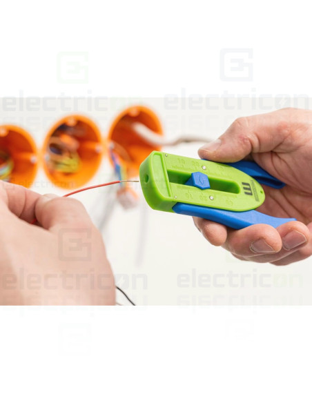 Dezizolatori de precizie S Green Line, pentru cabluri si conductori subtiri, 0.12 - 0.8 mm², Verde