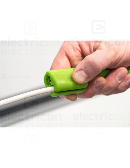 Unealta pentru inlaturarea mantalei si dezizolarea cablurilor coaxiale, Coax nr. F1 Green Line, Weicon