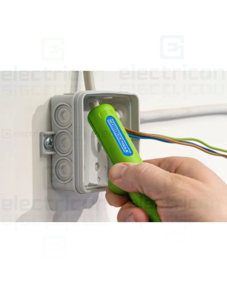 Unealta pentru inlaturarea mantalei si dezizolarea tuturor cablurilor rotunde uzuale, nr 13 Green Line, Ø 6 - 13 mm, Verde