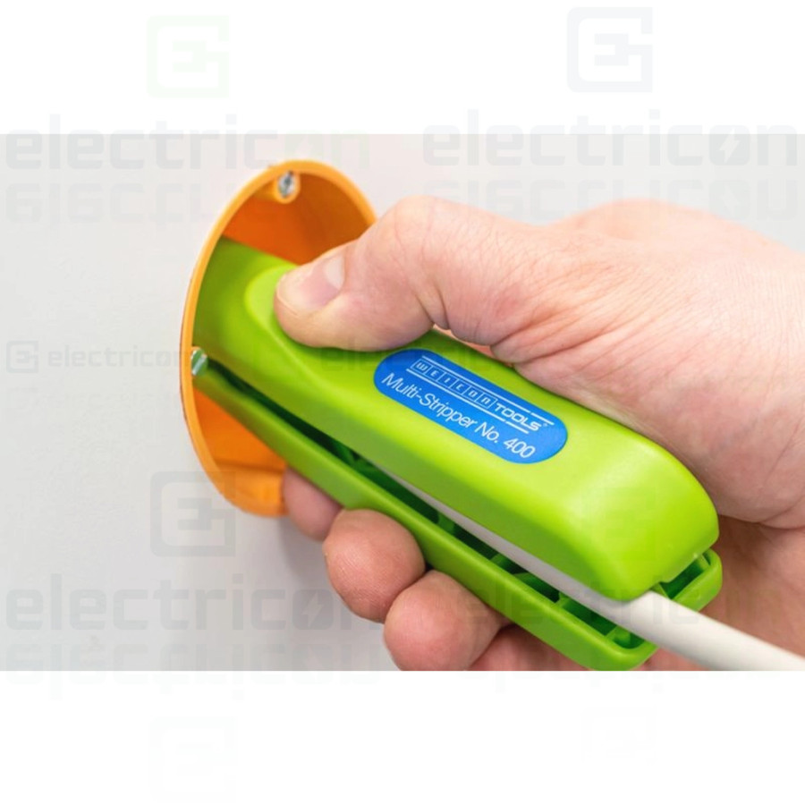 Dezizolator multifuntional, interval dezizolare 0,5 - 6 mm², inlaturare manta Ø 8 -13 mm, Verde, Weicon