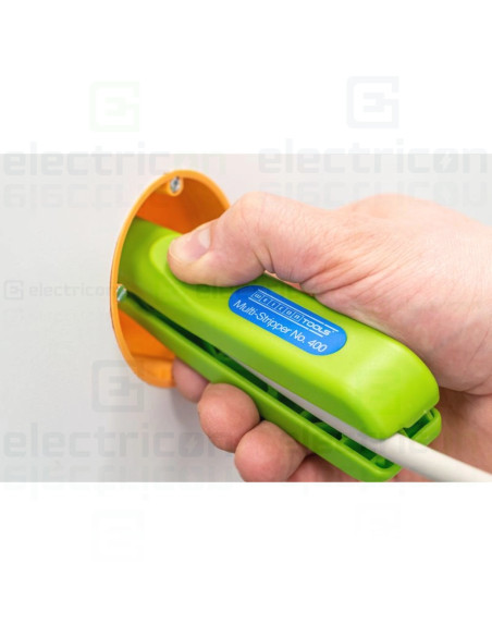 Dezizolator multifuntional, interval dezizolare 0,5 - 6 mm², inlaturare manta Ø 8 -13 mm, Verde, Weicon