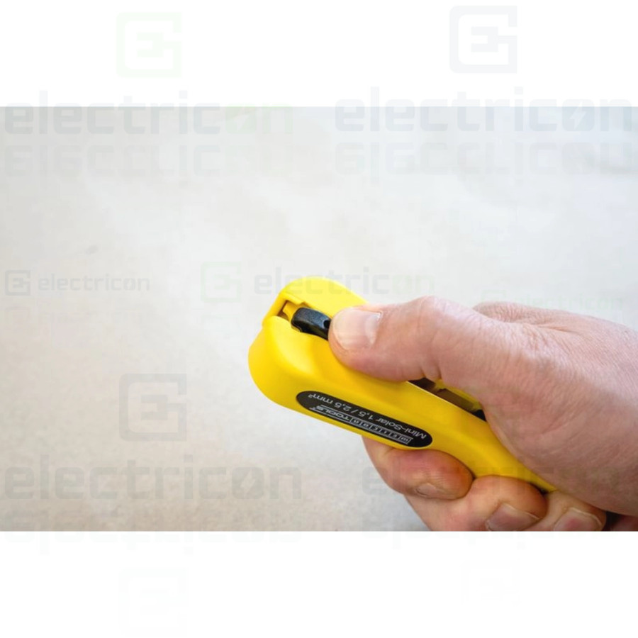 Dezizolator pentru inlaturarea mantalei si dezizolarea cablurilor fotovoltaice uzuale, 1.5 - 2.5 mm², Weicon, 10065750