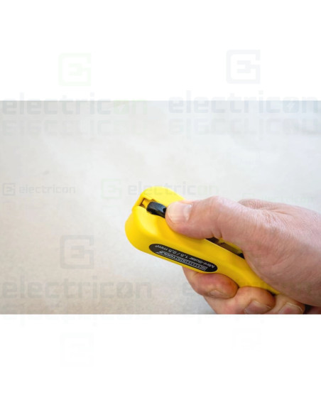 Dezizolator pentru inlaturarea mantalei si dezizolarea cablurilor fotovoltaice uzuale, 1.5 - 2.5 mm², Weicon, 10065750