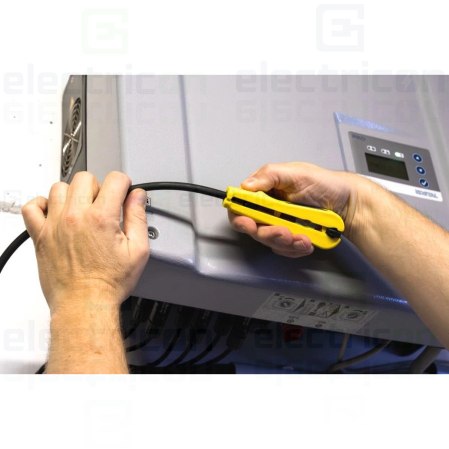 Dezizolator pentru inlaturarea mantalei si dezizolarea cablurilor fotovoltaice uzuale, 4 - 6 mm², Weicon, 10065752