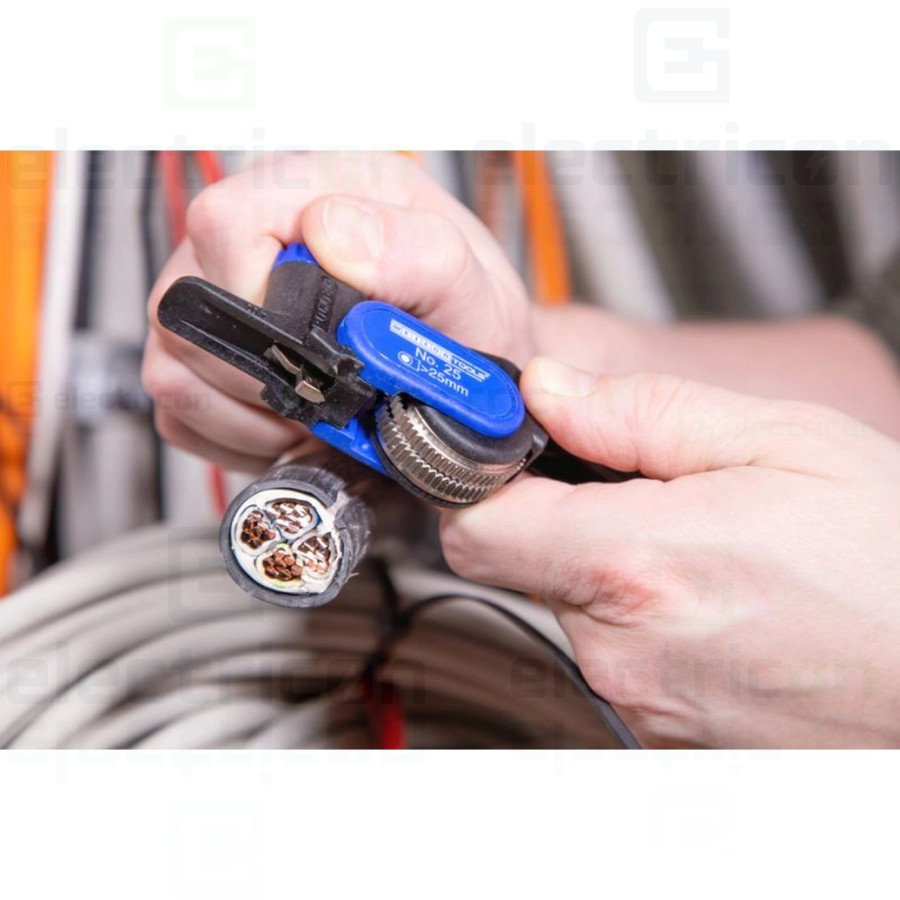 Cutit nr.25, pentru taieri longitudinale si ciirculare ale cablurilor rotunde pana la Ø25 mm