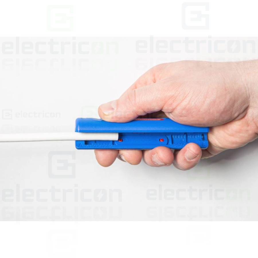 Unealta pentru inlaturarea mantalei si dezizolarea cablurilor coaxiale, 4.8 - 7.5 mm²