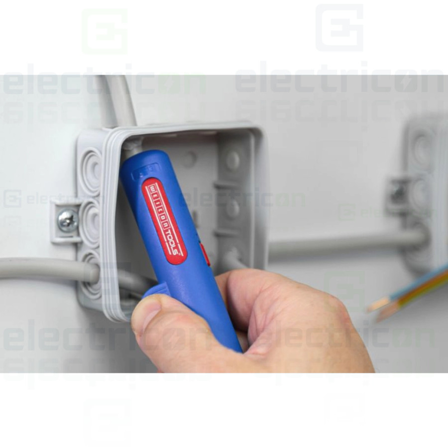 Cutit de dezizolat, nr. 13, cabluri rotunde Weicon