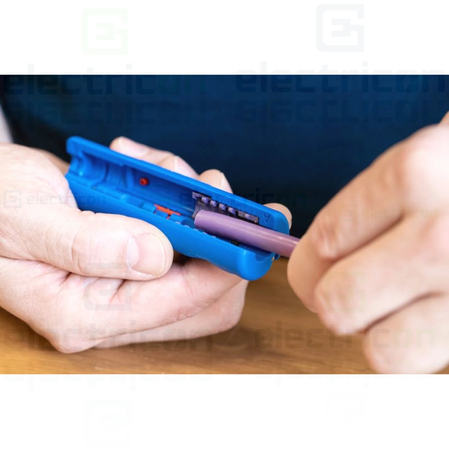 Unealta de dezizolat pentru cabluri de date ecranate, 5,5 - 8 mm, Profibus nr.2, Weicon