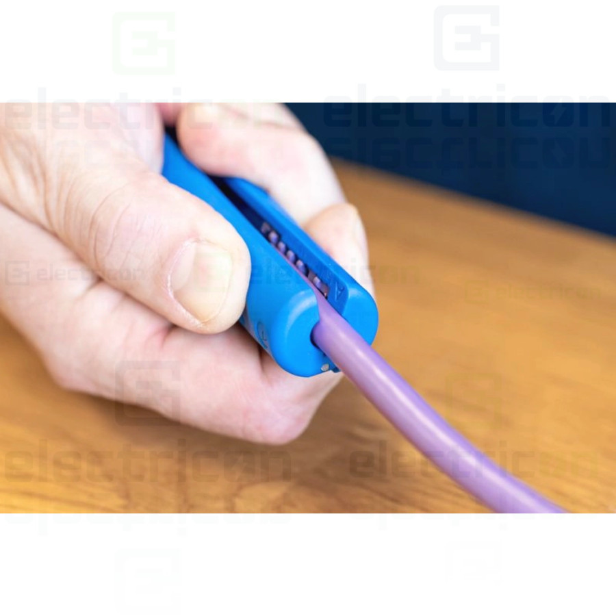 Unealta de dezizolat pentru cabluri de date ecranate, 5,5 - 8 mm, Profibus nr.2, Weicon