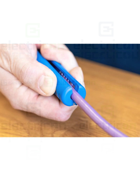 Unealta de dezizolat pentru cabluri de date ecranate, 5,5 - 8 mm, Profibus nr.2, Weicon