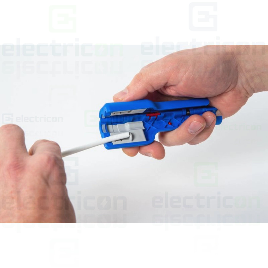 Unealta pentru inlaturarea mantalei si dezizolarea cablurilor coaxiale, Coax-Stripper No,1 F-Plus