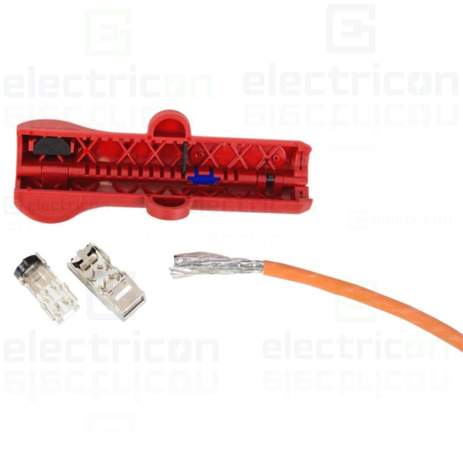 Dezizolator CAT nr. 10, pentru cabluri de retea si transmisie date, Ø 4,5 - 10mm,