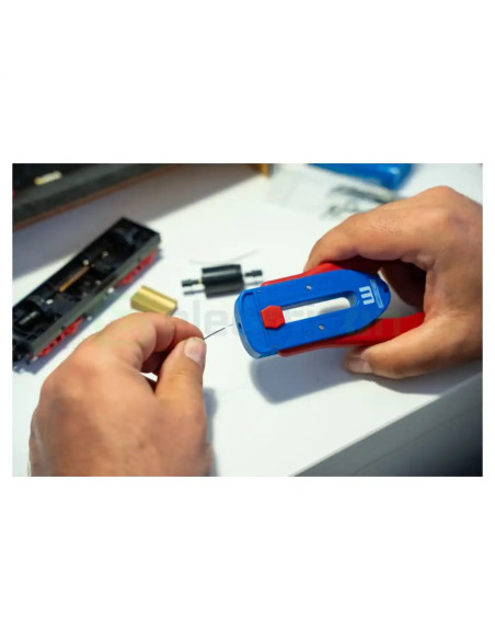Dezizolator cablu si conductori subtiri, Ø 0,12 - 0,8mm, Weicon, 10055930
