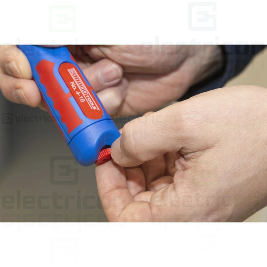 Cutit dezizolat cablu Ø 4 - 16mm, nr. 4 - 16, Weicon