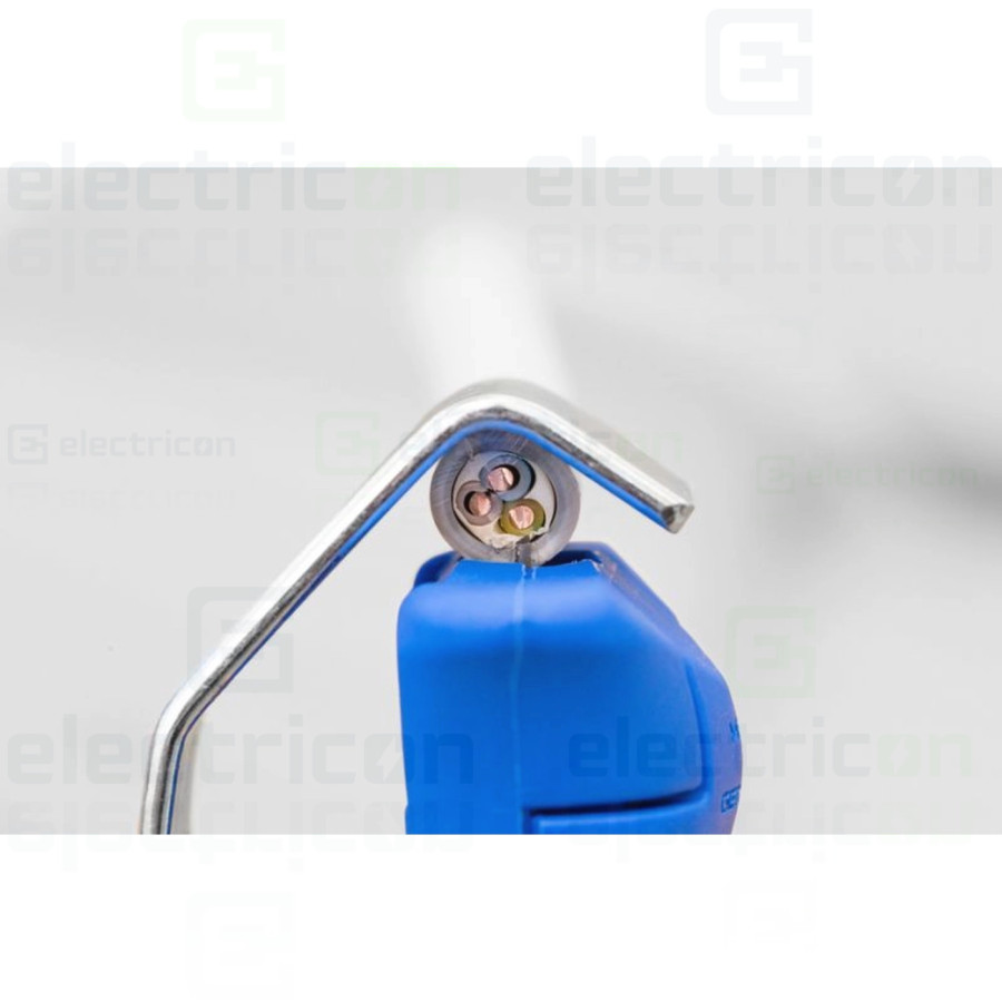 Cutit de dezizolat cablu nr. 8 - 27, cu maner bicomponent, nr 8 - 27