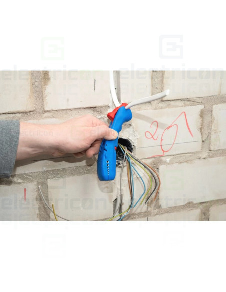 Dezizolator pentru cabluri plate si rotunde