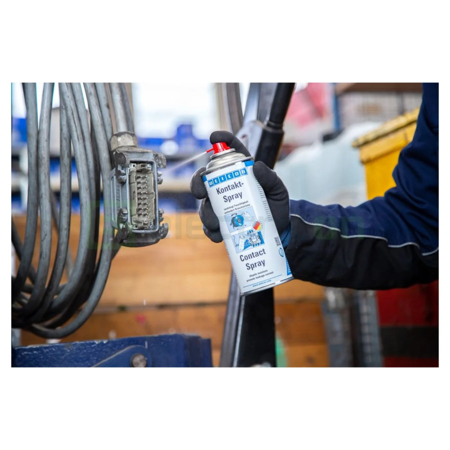 Spray contact pentru protectie si ingrijire pentru contacte electrice, 400ml, transparent, Weicon, 10030124