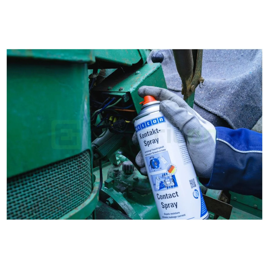 Spray contact pentru protectie si ingrijire pentru contacte electrice, 400ml, transparent, Weicon, 10030124