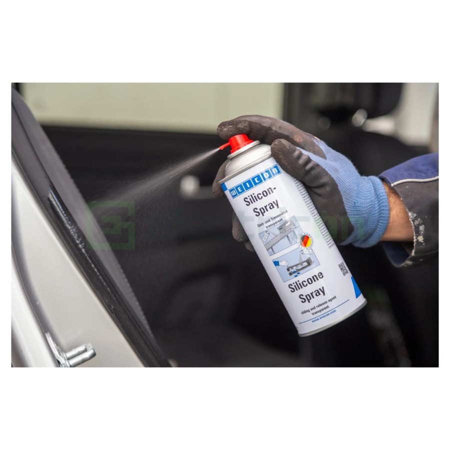 Spray silicon, agent de ungere si separare pentru plastic, cauciuc si metal, Weicon, 10030132