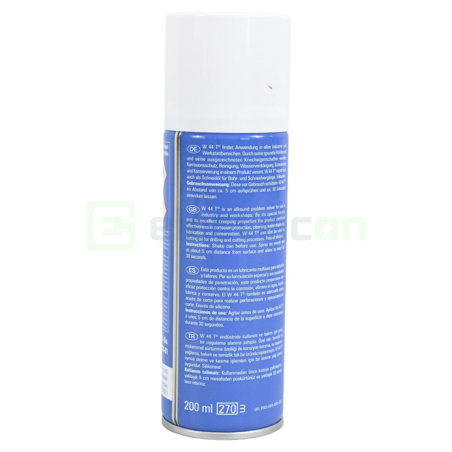 Lubrifiant multifunctional cu 5 functii, galben deschis, 250 ml, W 44-T, Weicon, 10064019