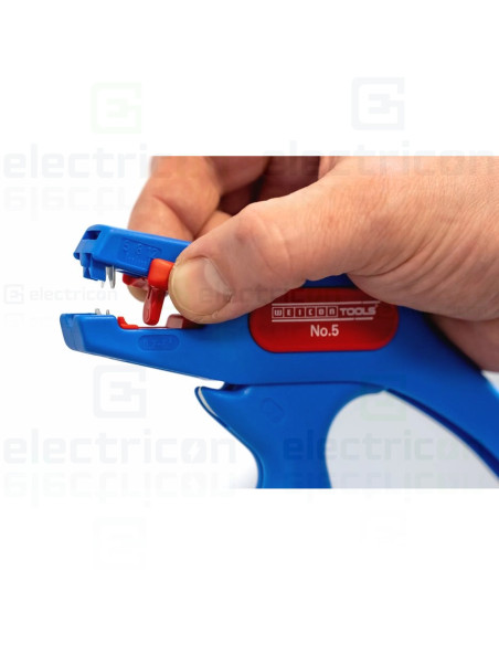 Set instalatii electrice nr. 4, din 2 piese, include cleste dezizolator si dezizolator coaxial, Weicon