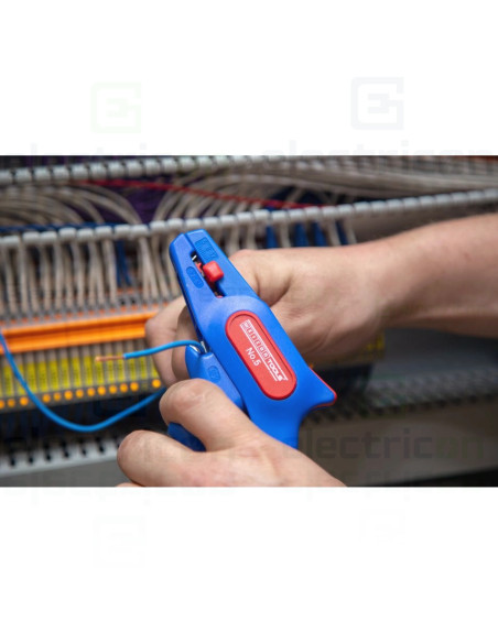 Set instalatii electrice nr. 2, din 2 piese, include cleste dezizolator si cutit pentru cabluri, Weicon
