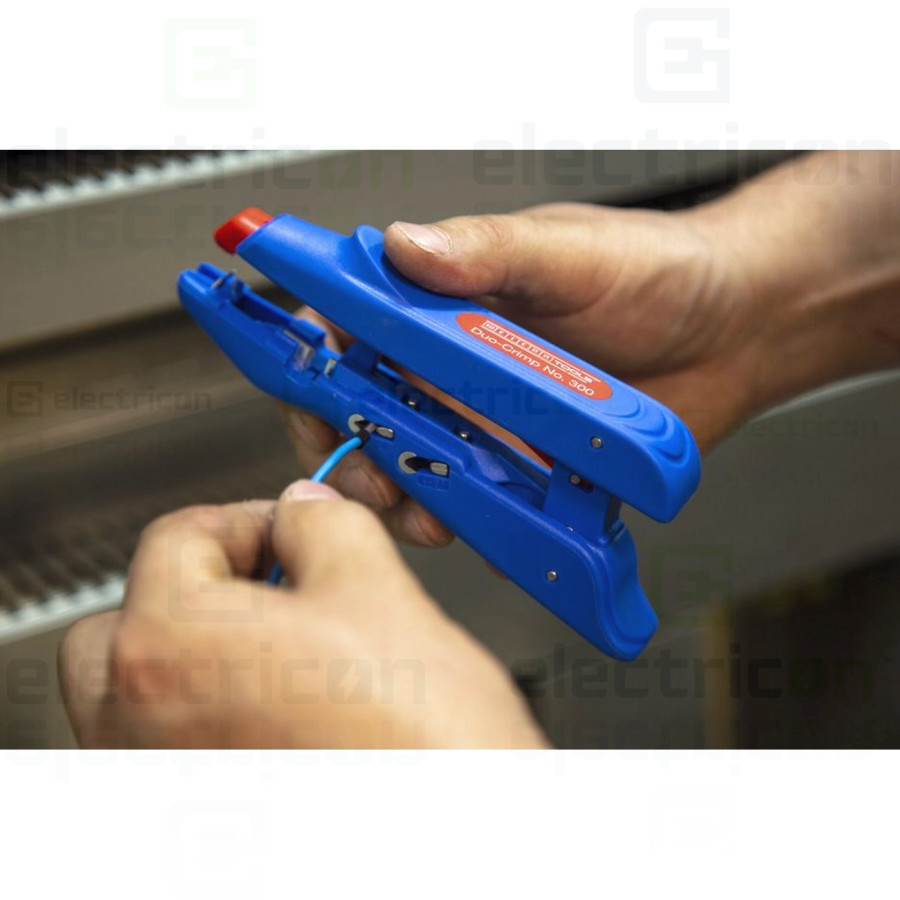 Set instalatii electrice nr. 1, din 2 piese unealta de sertizare si dezizolator