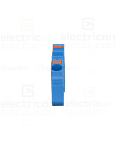 Conector Wago 10 mm² Clema șir, de trecere, 2 conexiuni, 10 mm²,albastru, CAGE CLAMP, Wago, 2210-1204 – montaj rapid și sigur în 2