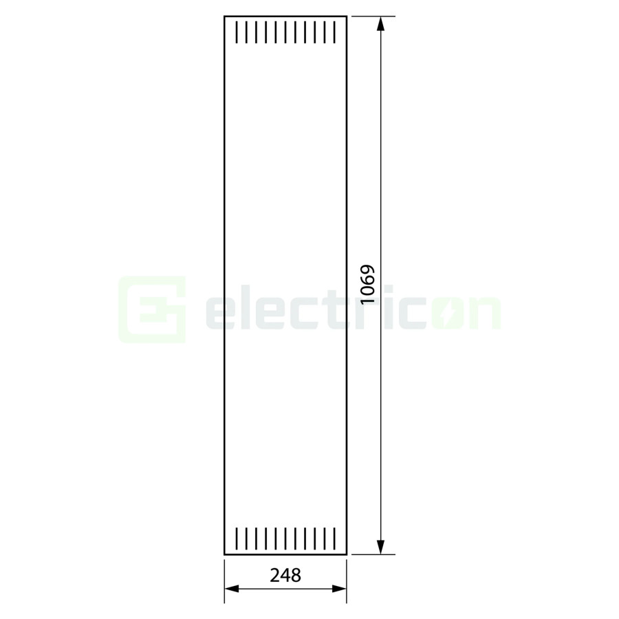 alb. 1069x248 mm