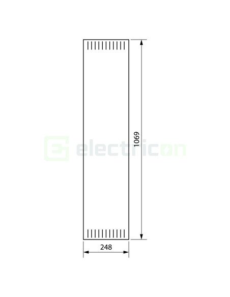 alb. 1069x248 mm